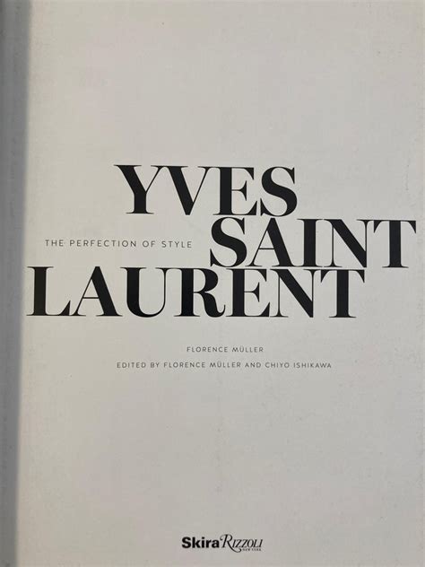 ysl books|saint laurent book.